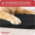 My Doggy Place Microfiber Dog Mat for Muddy Paws, 31" x 20" Black - Quick-Drying Non-Slip Dog Mat