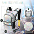 Hydration Pack, Water Backpack with 3L Hydration Bladder, Lightweight Insulation, Festival Essential for Hiking, Biking