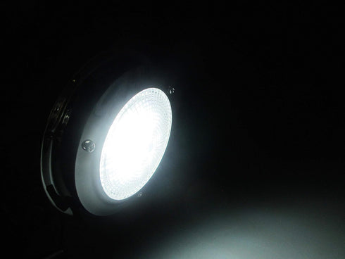 Pactrade Marine Dome Light 12V, 3-Inch Cool White LED Boat Light with Switch