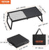 VEVOR Folding Campfire Grill, Heavy Duty Steel Mesh Grate, 22.4" Portable Grilling Rack for Outdoor Open Flame Cooking