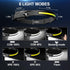 Headlamp Rechargeable 4-Pack, 6 Mode 1200 Lumens LED Headlamps with Motion Sensor for Camping, Hiking, Running