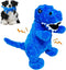 LWBMG Squeaky Dog Toys Stuffed Dog Toys Cute Dinosaur Plush Dog Toy