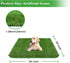 34" 23" GLOBREEN x Fake Grass Pee Pad for Dogs Potty Training Turf Pets Mat - Indoor Outdoor Use