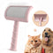 Large Slicker Brush for Dogs & Cats, Extra Long Pin Shedding Brush for Long Haired Pets, Pink
