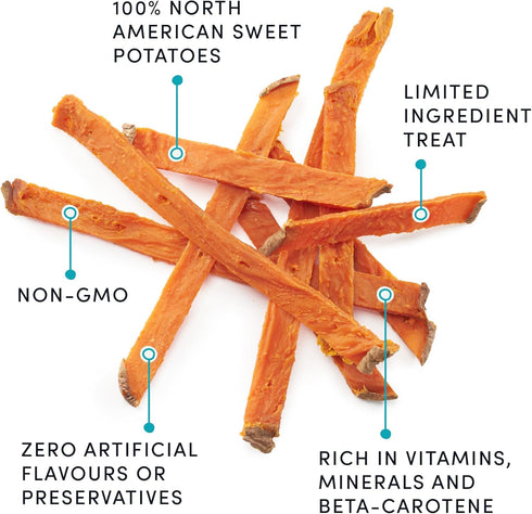 Crumps' Naturals Sweet Potato Fries, 280G/9.9 Oz, Brown