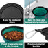 Collapsible Dog Bowls - 2 Pack Large Size for Dogs, Portable Water Bowl for Outdoor Hiking & Traveling