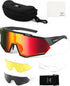 UV Protection Cycling Sunglasses for Men and Women, Impact Resistance Z87.1 for Construction