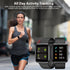 Fitness Tracker with Blood Oxygen, Blood Pressure & Heart Rate Monitor, 50 Meters Waterproof Smart Watch for Android