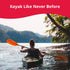 SeaSense Xtreme 2 Kayak Paddle, 96” Fiberglass Reinforced Nylon Blades, 2-Piece Construction