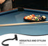 Kichvoe Billiard Cue Holder Pool Table Accessory Multi-function Snooker Hook Wear-resistant Black Iron Hook for Pool