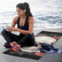 Skull Yoga Mat for Women Men 71" x 26" Non Slip Exercise & Fitness Mat with Storage Bag