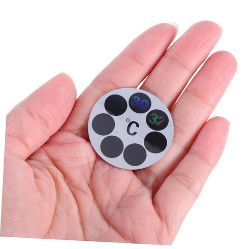 FUNNETOYU 8Pcs Bath Temperature Stickers LCD Color Changing Thermometers for Boy Girl Accurate Water Temperature