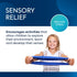 30 46 BouncyBand Stretch Band Focus Tool Resistance Band for Kids Stretches to Over Silent Sensory Tool Awakens