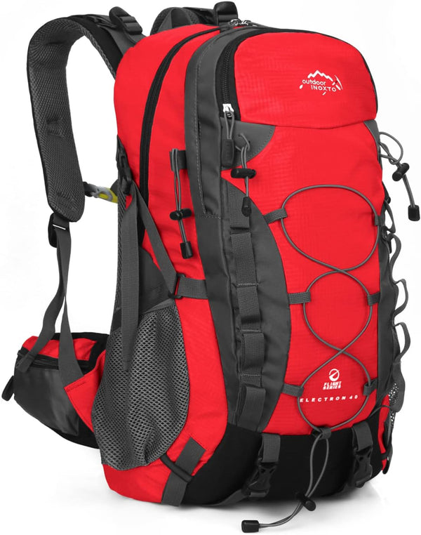 INOXTO 35L/40L Lightweight Hiking Daypack with Waterproof Rain Cover for Outdoor Travel Camping Men Women