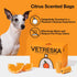 540 Count (36 VETRESKA Citrus Scented Dog Poop Bags, Leak Proof, Extra Thick and Large Pet Waste Bags for Dogs Walking
