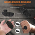 Gym Grips for Men and Women, Non-Slip Rubber Grips for Deadlifts, Rows and Pull-ups, Protect Palms Suitable, Rypt Grip