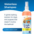 Pet-Ag Fresh ’n Clean Waterless Shampoo, Classic Fresh Scent, 12 oz, Rinse-Free Anti-Tangle Spray