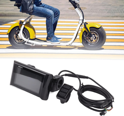 Topyond Ebike LCD Display, SW900 Control Panel for Electric Bike - Advanced LCD Display for Bicycles and Scooters