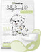 WICKEDPUP Male Dog Belly Band Kit, 50 Diaper Pads & 1 Reusable