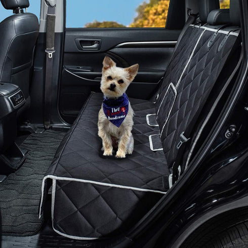 56 50 petalage Dog Car Seat Cover Waterproof x for for Trucks Cars & SUVs Back Seat Heavy-Duty Nonslip Pet Car Seat