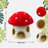 5 Pack Hide and Seek Dog Toys, Mushroom Crinkle Paper Hideaway with Squeaky Hedgehogs Interactive Plush Puzzle Puppy