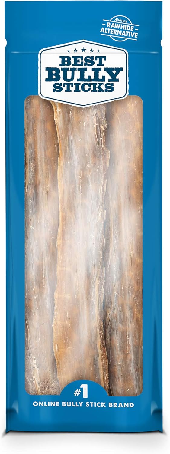 Best Bully Sticks 12 Inch Beef Jerky for Dogs - 12 Count