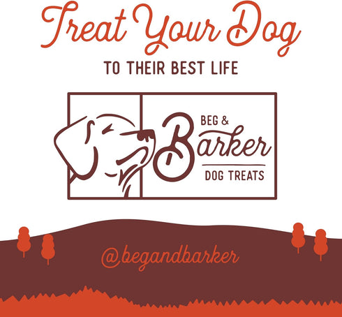 Beg & Barker Pork Jerky for Dogs (10 Ounce, Pack of 2) - Natural Dog Training Treats, Grain Free