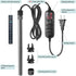 HITOP Mini Submersible Aquarium Heater, 200W Digital for Fish Tank, Turtle Tank 25-50 Gallon