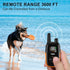 Dog Shock Collar with Remote, Electric Dog Training Collar, Rechargeable E-Collar with 4 Training Modes, Security Lock