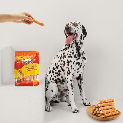 Rewards,10.6oz Jungle Calling Chicken Biscuits Dog Treats, Rawhide Free Soft Chewy Treats for Training
