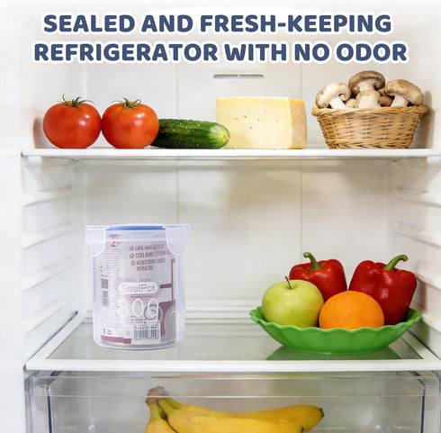 13oz,13.2oz,12.5oz,12.8oz SLSON Dog Canned Food Storage Container for Dog Cans, Transparent Plastic Pet Food Sealer