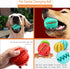 Nontoxic Dog Toy Ball, Bite Resistant Chew Toy for Dogs, Pet Food Treat Feeder, IQ Training Toy Ball for All Sizes