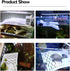 J-star White Large Reptile Basking Platform, Aquarium Turtles Turtle Basking Platform, Floating Turtle Habitat Dock