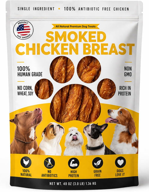 Generic Smoked Chicken Breast Dog Treats 48 oz.