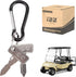 Replacement Golf Cart Keys, Ignition Key for Club Car DS 1982-Up, 2 pcs, Two Styles at Random