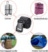 Premium Utility Straps with Quick Release Buckle, Adjustable Heavy Duty Nylon Tie Down Straps for Camping Gear (Black