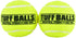 PetSport Mini Tuff Ball - Tennis Balls for Small Dogs, 1.5" (Pack of 2), Non-Toxic, Interactive Chew Toy
