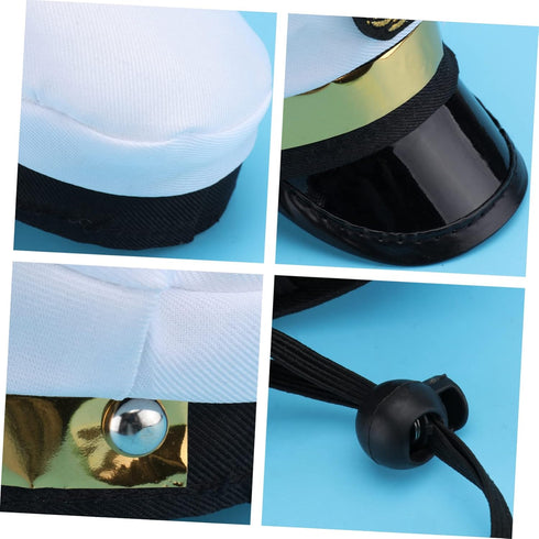 BESTOYARD Pet Headpiece Kitten Accessories, Dog Cap, Sun Hat, Cosplay Accessories for Halloween Costumes