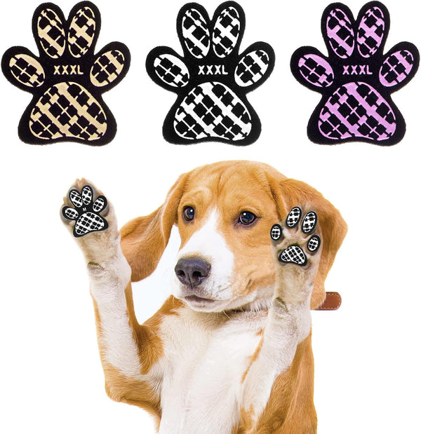 BEAUTYZOO Dog Anti-Slip Paw Grips, 36 Pcs Traction Pads for Small Medium Large Dogs on Hardwood Floors