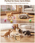 Hyfico 2026 2 Ball&4 Cat Toys for Indoor Cats - Cat Nail File Box with Interactive Cat Toys, Upgraded Cat Puzzle Feeder