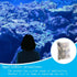 10 Pcs Tanks Filter Media Bags, Reusable Aquarium Filter Bags with Zipper for Activated Carbon, Ceramic Rings