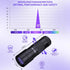 12 UV Flashlight Black LightSmall Portable Mini LED Blacklight Flashlight for Hidden Stain Detection in Room, Resin