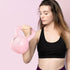 KHTO Kettlebells Fitness Exercise-Pink Strength Training Kettlebell Sets, Dumbbell Weights for Home Gym Equipment