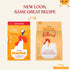 Made by Nacho Premium Dry Kibble Infused with Bone Broth, 2lb Bag Cat Food (Cage-Free Chicken and Chicken Liver)