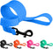 CollarDirect Waterproof Dog Leash - Durable Pet Leashes for Walking, Training, Running - Small, Medium, Large - Blue