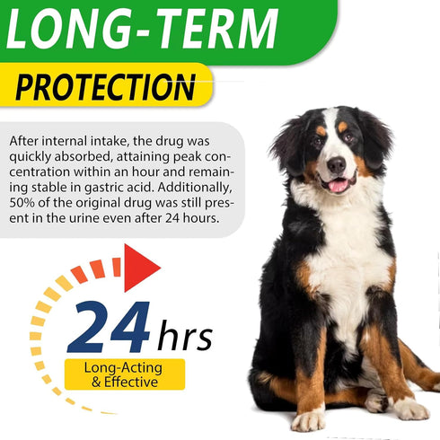 Natural Antibiotics for Dogs - Pet Antibiotic Healing Aid for Wounds, Sores, Abrasions, Duck Flavor Itch Relief