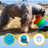 ADUCK Dog Squeaky Chew Toys for Aggressive Chewers - Dental Teething Cleaning (Non-Toxic Soft Natural Rubber), Cute