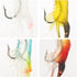 5pcs 9cm 6g MAGICLULU Soft Plastic Fishing Lures with Hooks Artificial Shrimp Baits Glow-in-The-Dark Realistic Soft