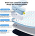 Lunale 21"x15"x4") All-Season Ice Fabric Cat Bed with Cushioned Pillow/Play Ball/Washable Mat for Cats, Kittens & Small