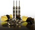 Premium Steel Tip Darts Set, Professional Darts, Brass Barrels, Metal Tip Darts, Extra Flights, (12) Aluminum Shafts